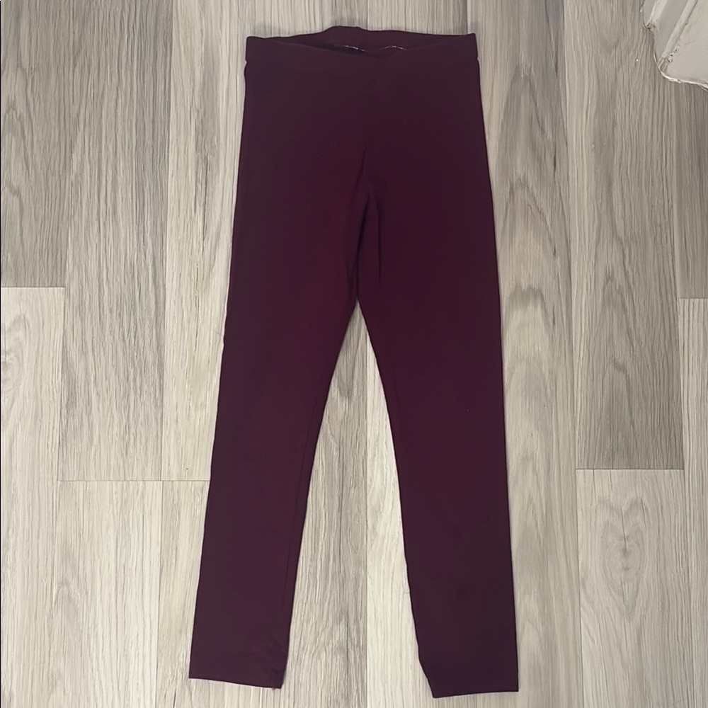 Cat & Jack Maroon Kids Leggings